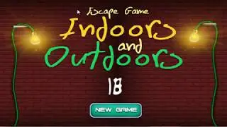 Escape Game Indoors And Outdoors 18 WalkThrough - FirstEscapeGames 