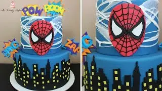 Spiderman Cake Tutorial!