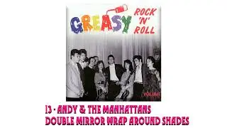 13   ANDY & THE MANHATTANS   DOUBLE MIRROR WRAP AROUND SHADES