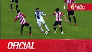 Detalle de Stuani marchándose de dos rivales