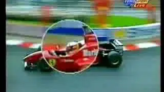 1996-Monaco-Michael Schumacher Crash