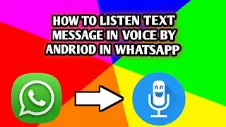 How to text message play with voice android mobile