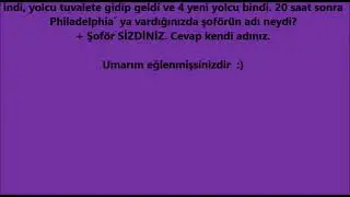 Bilmeceler ve Zeka Soruları Oku