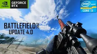 Battlefield 2042 Update 4.0 on i3 12100f & RTX 3060ti 