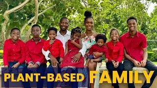 Plant-based Family of 9 Living in JAMAICA 🇯🇲