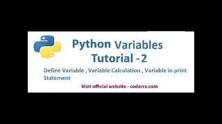 Python Variables Tutorial 2 ( How to Define Variable in python )