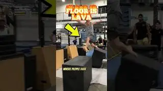 FLOOR IS LAVA CHALLENGE! 🔥