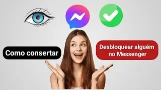 Como bloquear e desbloquear alguém no Facebook Messenger || Desbloquear pessoas no Messenger ||