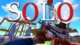 Solo on a High Pop Official Server - RUST