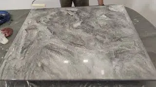 WB Epoxy Gloss - лак глянцевый, эпоксидный, на водной основе. Проверка на прочность и царапанье.