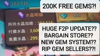 Lords mobile - HUGE F2P Update this Halloween - New Gem System??!
