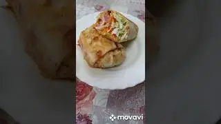 Деревенская шаурма🔥 #простаяеда #едавдеревне #рецепт #завтрак