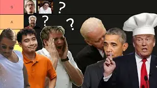 Trump, Biden and Obama make a famous chefs tier list