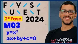 Questão M3 | FUVEST 2024 | Segunda Fase Matemática | Geometria Analítica