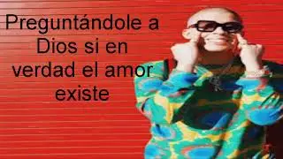 Bad Bunny Amorfoda Nueva Versión Letra  (2018 ) previo