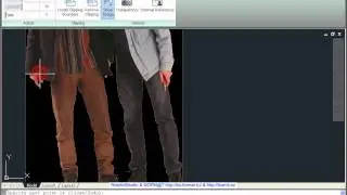 Вставка растрового изображения в AutoCad 2011
