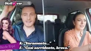 Kerem Bürsin ed Ezgi Mola parlano dı Hande Erçel sub ita 💞