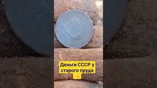 Находка СССР у старого пруда ❤️Кто помнит такие деньги?🤗#shorts