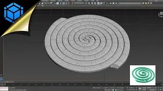 Criar Modelo 3D de Espiral no 3ds Max ( Repelente de Mosquitos)