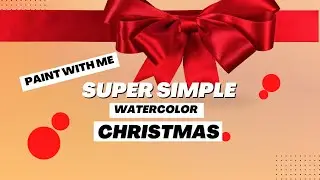 Super Simple Watercolor Christmas Tree Painting