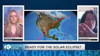 Dr. Kelly Herbst on how to safely view the eclipse without glasses
