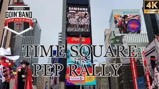 GOIN' BAND Takes on TIME SQUARE NYC in **4K**