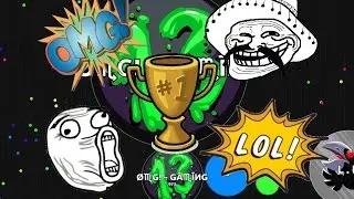 The best (Agario) Gameplay! Destroying The Server!