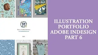 06 Adobe Indesign for Creating An Illustrator Portfolio: How to Preview in Adobe Indesign.