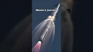 maven journey 🗿🙂🛰#shorts#universe #space #edit
