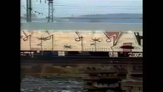 Východní strana - Brno graffiti 2002 / Ai remaster 2024