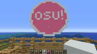 Osu but it's minecraft