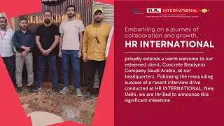 HR International Welcomes FMCO Saudi Arabia for New Collaboration! #recruitment #manpower #placement