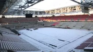 Съемка стадиона «Открытие Арена». 1 апреля 2014 года