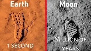 How long can footprints last on our moon?| Facts about moon you never knew before