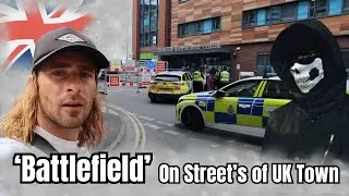 UK Town 'Plagued By BALACLAVA Clad Thugs'...