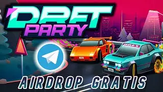 DRFT PARTY  NUEVO AIRDROP DE TELEGRAM GRATIS TON NETWORK- FASE BETA - ¿ COMO FUNCIONA ?