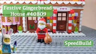 Lego Gingerbread House SpeedBuild