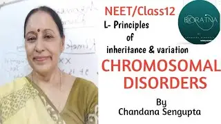 Chromosomal Disorders/Principles of inheritance and Variation/Class12/NEET23/