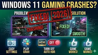 Windows 11 Gaming Crashes? Here's the FIX! (2026)