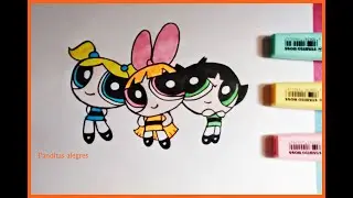Aprende a dibujar a las Chicas Superpoderosas