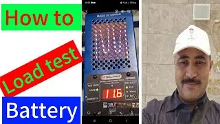How to load test Battery.