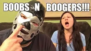 PICKING NOSE IN LUCHADOR MASK FAN MAIL UNBOXING