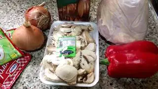 Pollo con Champiñones al Jugo a la Chilena