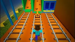 I Recreated Subway Surfers in Minecraft!