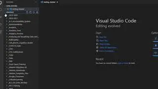 First Visual Studio Code configurations
