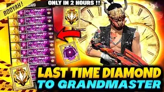 MAY BE LAST TIME DIAMOND TO GRANDMASTER 😢 - GARENA FREEFIRE