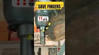 Don't smash your fingers! Lower Control ARM prying TOOL 🚘🔧🥽✅