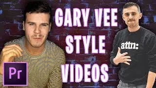 GARY VEE Instagram Videos in Adobe Premiere Pro CC! (Text Captions, Square Size)