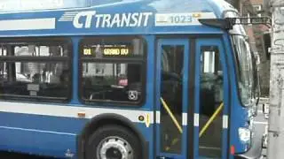 CT Transit New Flyer XDE40 #1023 D1 Route (Takeoff)