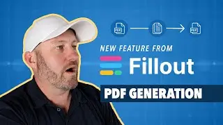 Unlock PDF Automation: Transform PDFs into Online Forms with Fillout! 👍